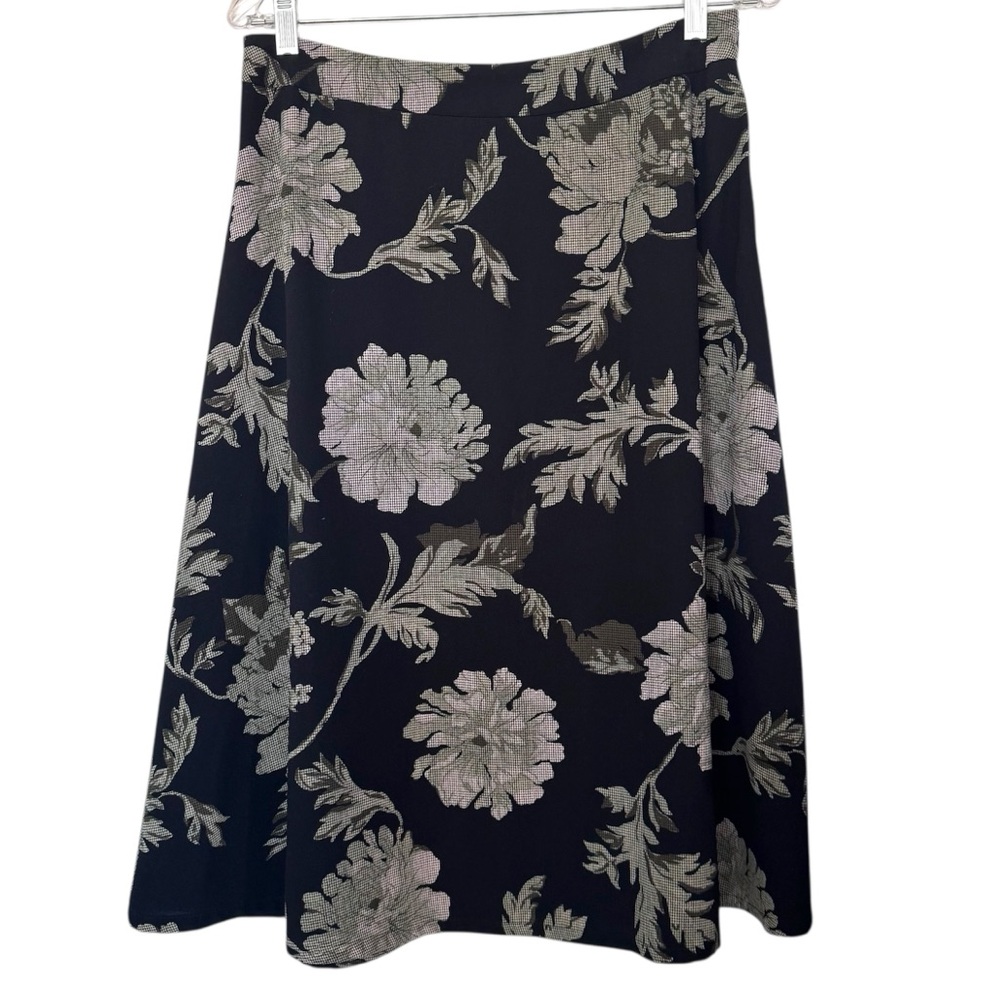 Sag harbor floral skirt Black & Tan Size 10